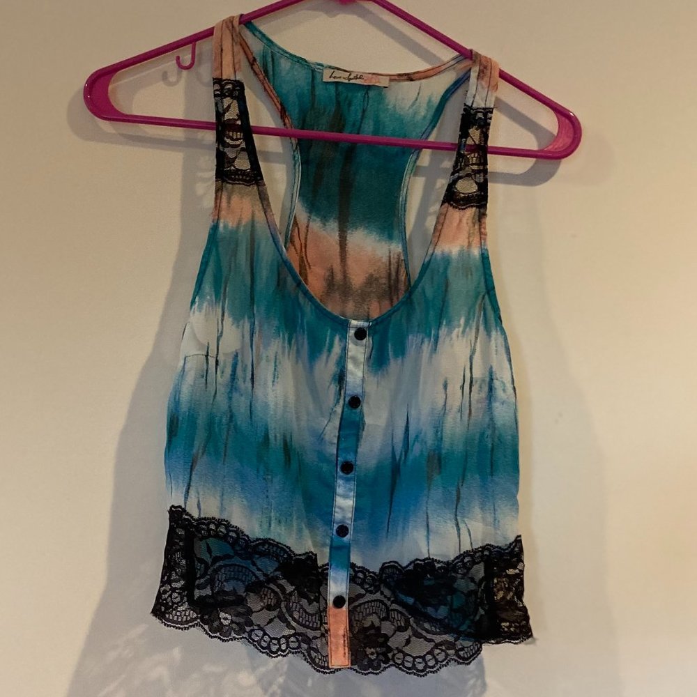 Love Squared Lace Crop Top